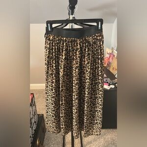 Rachel Zoe Leopard Print Maxi Skirt